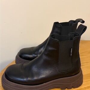 Axel Arigato Black Leather Ankle Boots